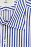 M.J. Bale - Noble Shirt - Stripe - Navy & White