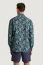 M.J. Bale - Paseo Printed Shirt - Vintage Green Navy