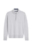 M.J. Bale - Perry Half Zip Jumpr - Light Grey Melange