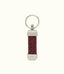 R.M.Williams - Plaited Keyring - Nickel Tone Fittings - Brown