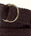 R.M.Williams - Hand Plaited 'O' Ring Belt - Brown