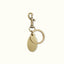 R.M.Williams Oval Keyring - Chestnut/Brass