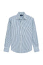 M.J. Bale - Ronald Shirt - Stripe - White/Navy/Green