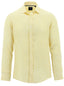 Daniel Hechter - Sel Linen Shirt - Stripe - Yellow & White