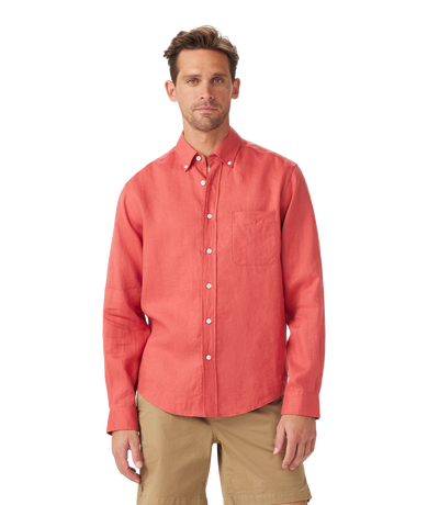 R.M.Williams - Classic Shirt - Linen - Brick