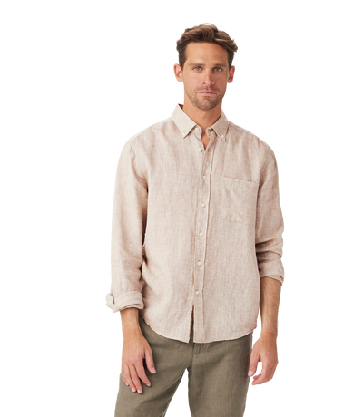 R.M.Williams - Classic Shirt - Linen - Oatmeal