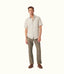 R.M.Williams - Classic Shirt - Short Sleeve - Check - Oatmeal