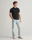 GANT - Regular Fit Shield Pique Polo - Black