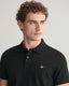 GANT - Regular Fit Shield Pique Polo - Black