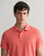 GANT - Regular Fit Shield Pique Polo - Sunset Pink