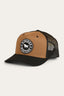 Ringers Western - Signature Bull Trucker Cap - Clay Black