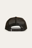 Ringers Western - Signature Bull Trucker Cap - Clay Black