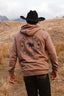 Ringers Western - Signature Bull Mens Hoodie - Almond & Black