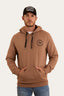 Ringers Western - Signature Bull Mens Hoodie - Almond & Black