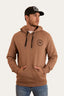 Ringers Western - Signature Bull Mens Hoodie - Almond & Black