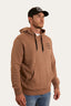 Ringers Western - Signature Bull Mens Hoodie - Almond & Black