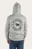 Ringers Western - Signature Bull Mens Hoodie - Grey Marle & Black