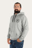 Ringers Western - Signature Bull Mens Hoodie - Grey Marle & Black