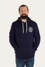 Ringers Western - Signature Bull Mens Hoodie - Navy & White