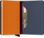 Secrid Slimwallet - Matte - Nightblue & Orange