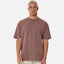 Industrie - The Del Sur Tee - Washed Burgundy