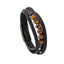 Avenel - Valour Leather Wristband - Black