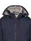 A Fish Named Fred - Parka Jacket - Navy