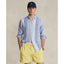 Polo Ralph Lauren Custom Fit Striped Linen Shirt - Blue Multi