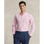 Polo Ralph Lauren Custom Fit Gingham Oxford Shirt - Pink/White