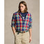 Polo Ralph Lauren - Madras Cotton Shirt - Check - Royal, Red Multi