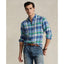 Polo Ralph Lauren - Linen Shirt - Check - Blue, Green Multi