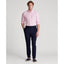 Polo Ralph Lauren Classic Fit Striped Linen Shirt - Pink/White