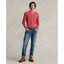 Polo Ralph Lauren Slub Henley Long Sleeve T-Shirt - Evening Post Red