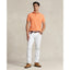 Polo Ralph Lauren Custom Slim Fit Mesh Polo - Beach Orange