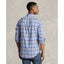 Oxford Shirt - Plaid - Blue, White & Grey