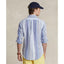 Polo Ralph Lauren Custom Fit Striped Linen Shirt - Blue Multi