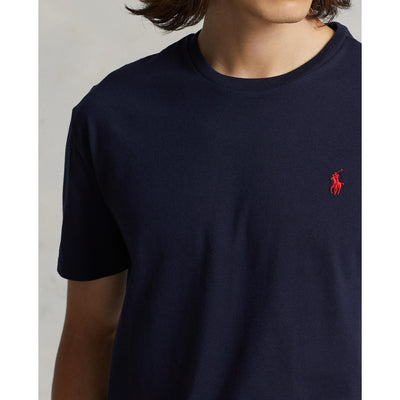 Polo Ralph Lauren - Custom Fit Jersey Crewneck T-Shirt - Ink