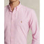 Polo Ralph Lauren Custom Fit Gingham Oxford Shirt - Pink/White