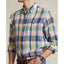 Polo Ralph Lauren - Linen Shirt - Check - Navy, Pink Multi