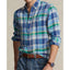 Polo Ralph Lauren - Linen Shirt - Check - Blue, Green Multi