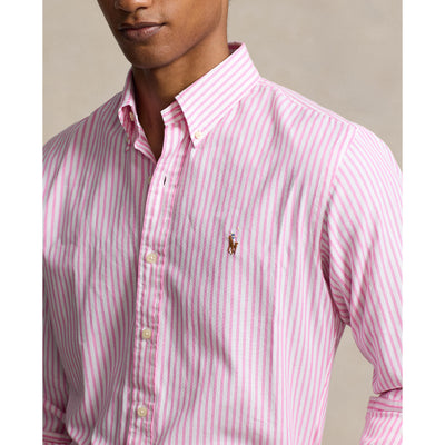 Polo Ralph Lauren - Oxford Shirt - Stripe - Pink & White