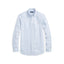 Polo Ralph Lauren Custom Fit Striped Linen Shirt - Blue/White