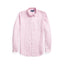 Polo Ralph Lauren Classic Fit Striped Linen Shirt - Pink/White