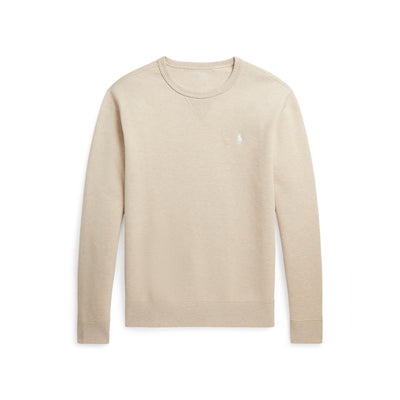 Polo Ralph Lauren - Double-Knit Crew Neck Sweatshirt - Sand Heather