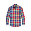 Polo Ralph Lauren - Madras Cotton Shirt - Check - Royal, Red Multi