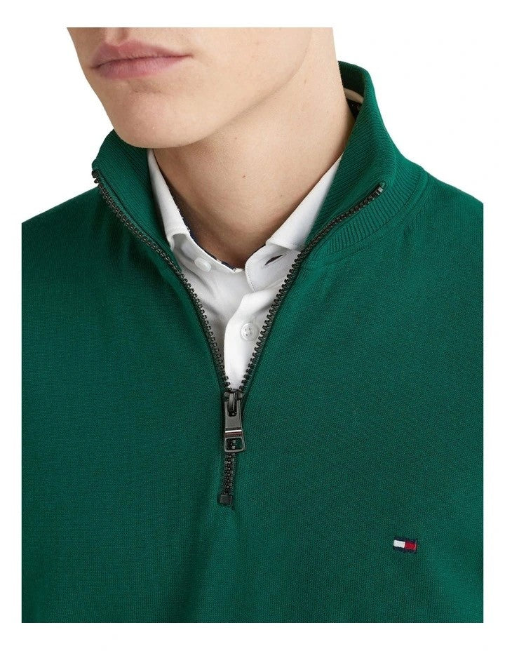 Green clearance mock turtleneck