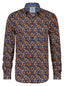 Long Sleeve Shirt - Aperol - Navy