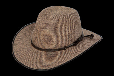 Oogee Hats - Bombala Fedora Hat - Burnt Clove