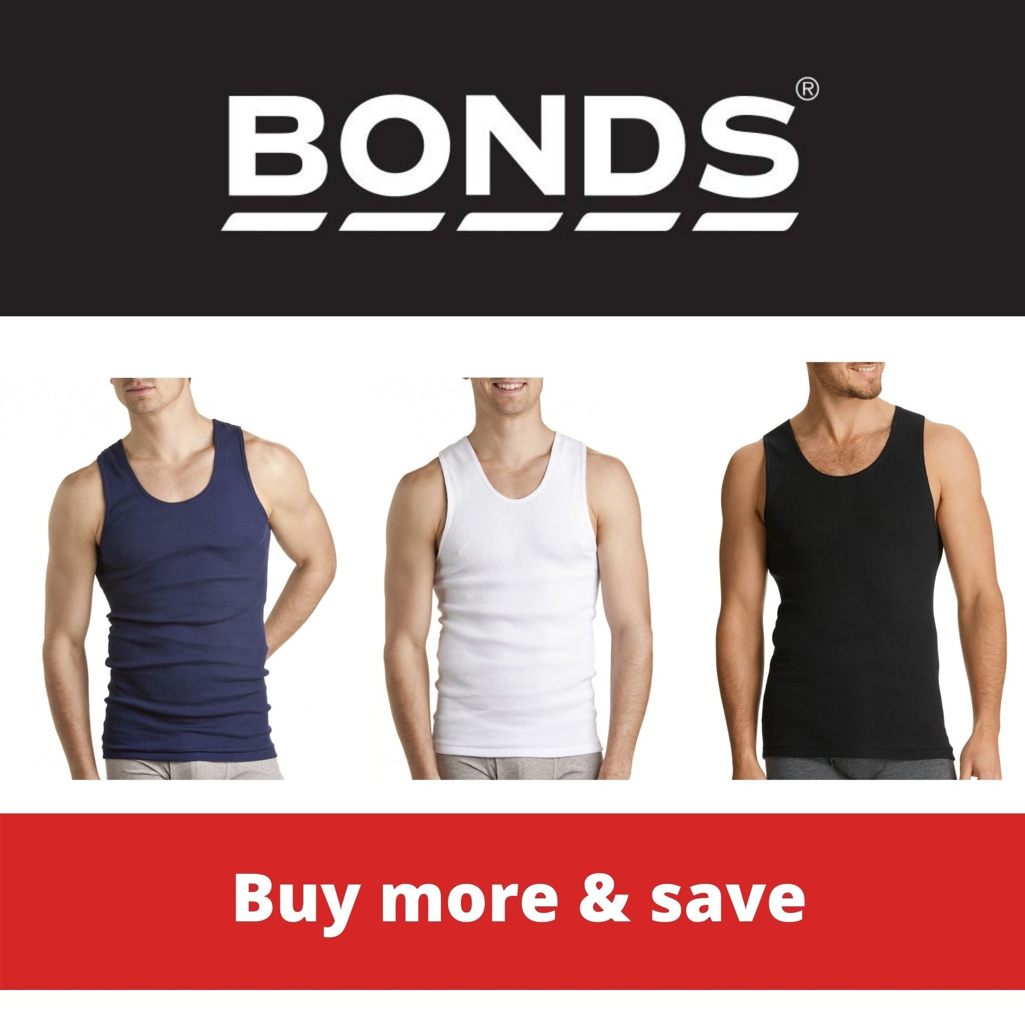 4-Pack Bonds Singlets - Navy Blue – Blowes Clothing