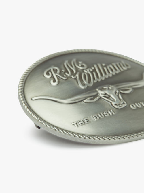 RMW Logo Buckle - Silver – Blowes Clothing